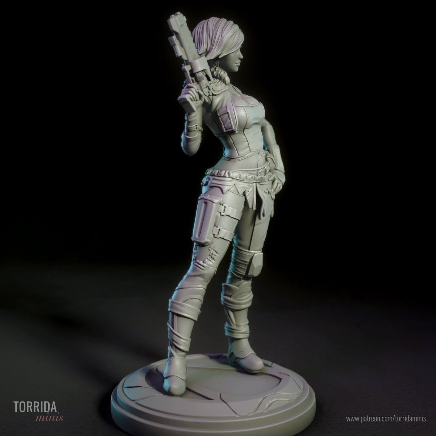 Lilith Statue Model Kit by Torrida Minis