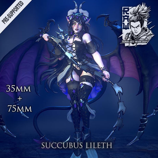 Succubus Lileth Ronin Arts Workshop