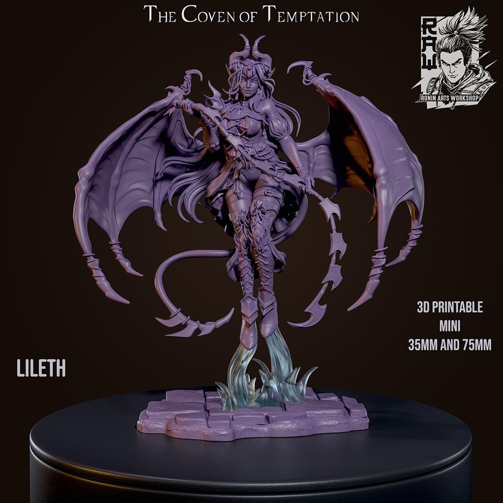 Succubus Lileth Ronin Arts Workshop