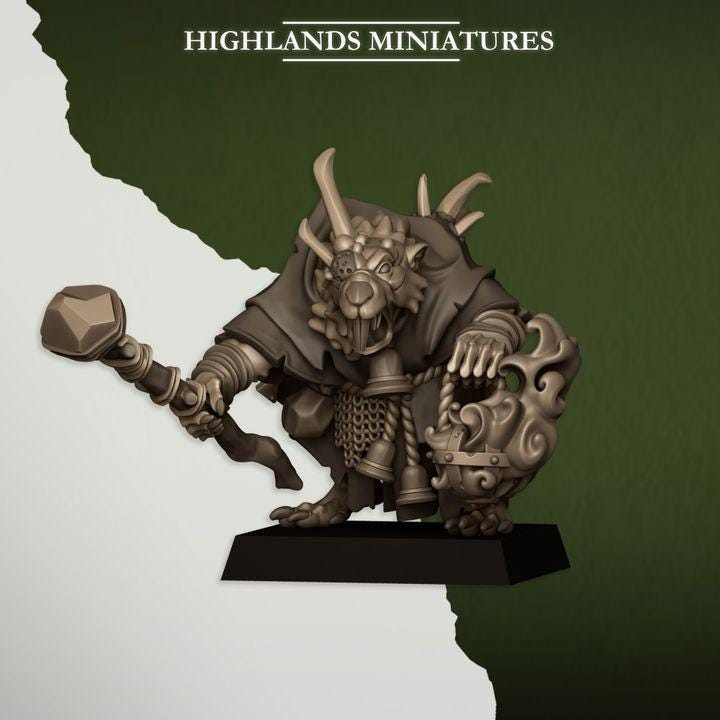 Vermin Pastor by Highland Miniatures