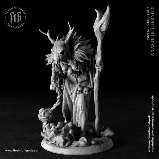 Dark Druid from "All Stars" by Flesh of Gods Miniatures