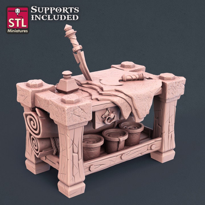 Leatherworker Set by STL Miniatures