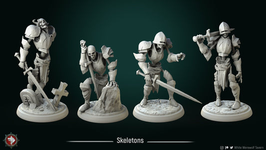 Skeletons from "Covenant of Death" by White Werewolf Tavern