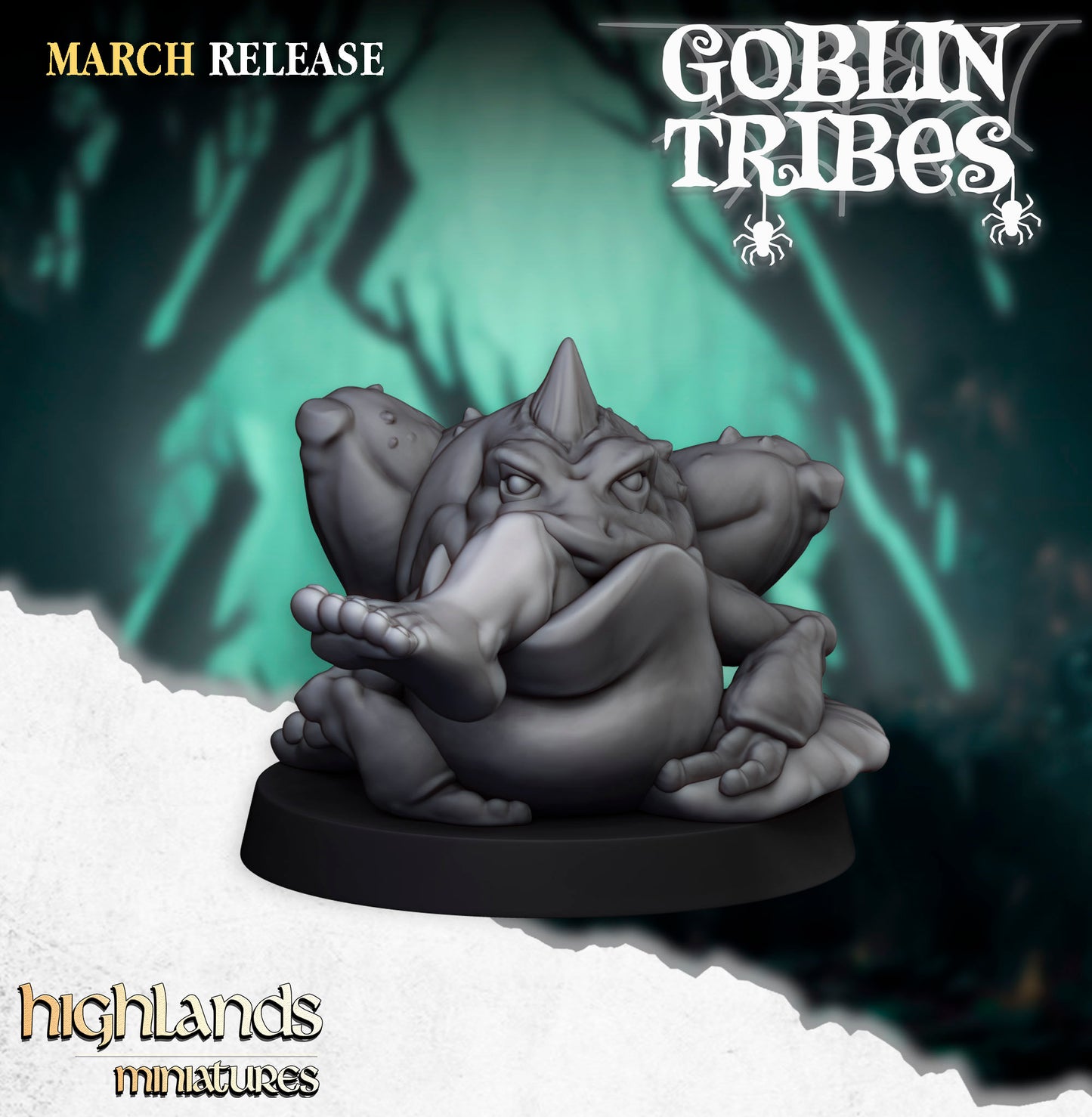 Swamp Goblin Herders by Highland Miniatures