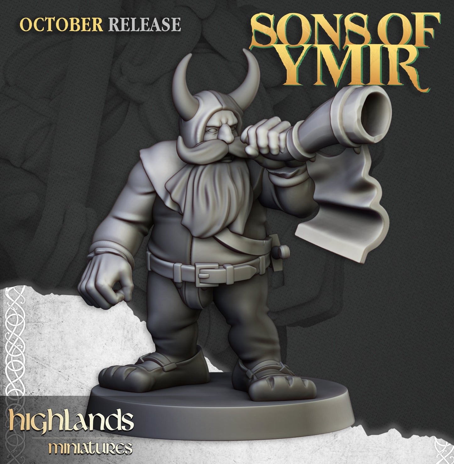 Dwarf Pikeman Unit by Highland Miniatures
