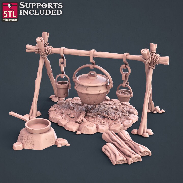 Explorers Set by STL Miniatures