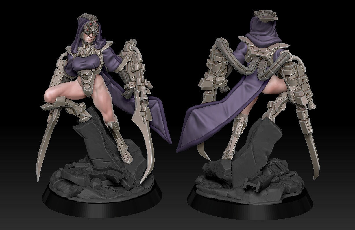 Malca Spire Hunter by Gaz Miniatures