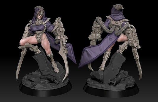Malca Spire Hunter by Gaz Miniatures