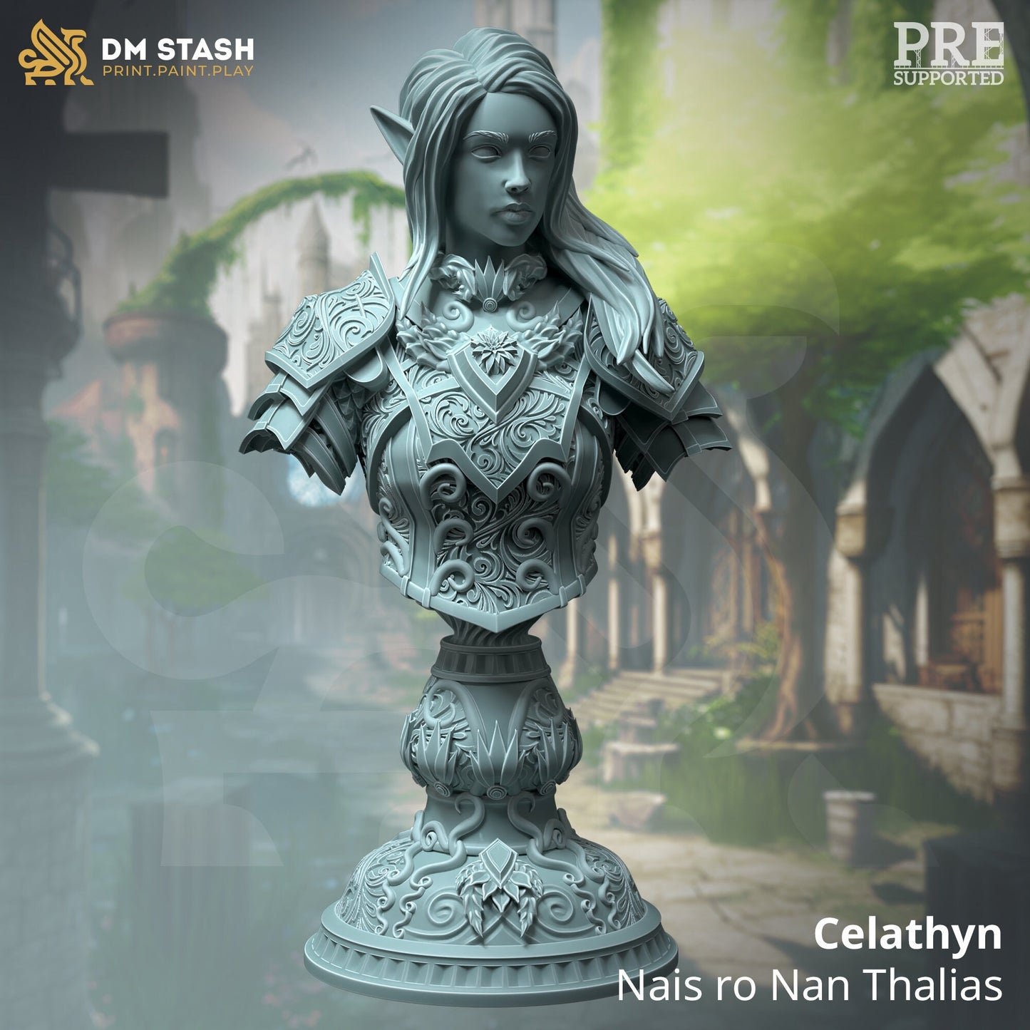 Celathyn Elf Warrior from "Feywalkers" by DM Stash Miniatures