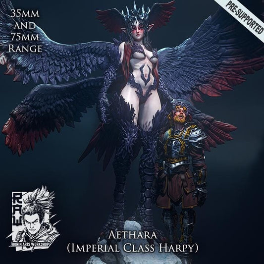 Aethara - Giant Imperial Harpy Ronin Arts Workshop