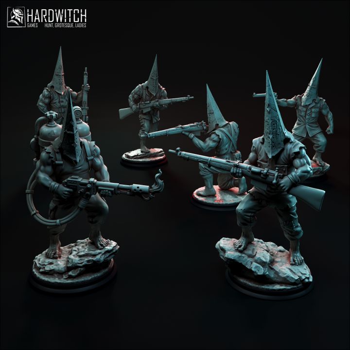 Gym Pilgrims by Hardwitch Games Miniatures