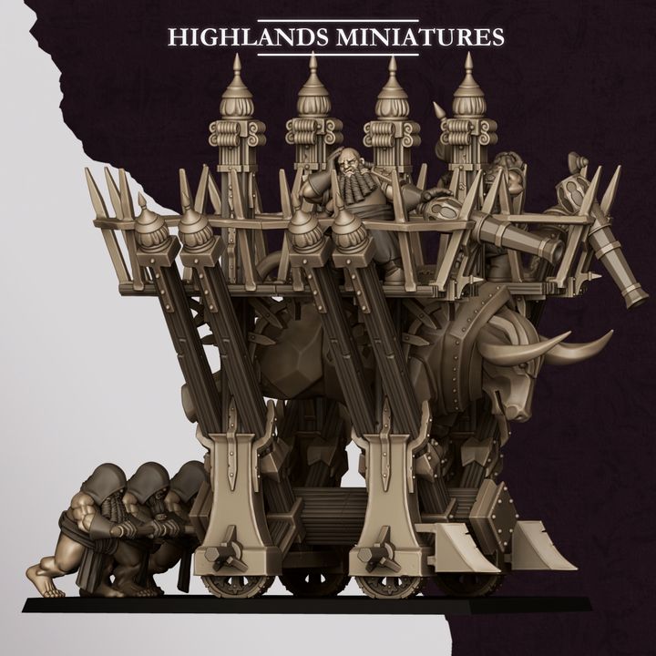 Blazing Icon of Marduk from Sons of Marduk  by Highland Miniatures