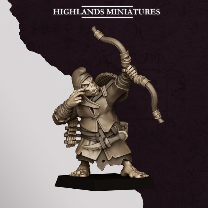 Hobgoblin Archers from Sons of Marduk  by Highland Miniatures