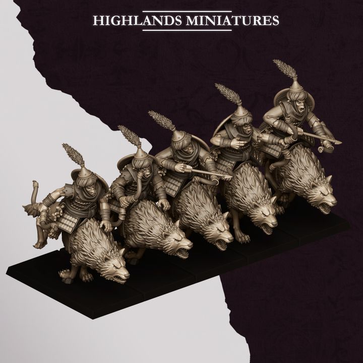 Hobgoblin Riders from Sons of Marduk by Highland Miniatures