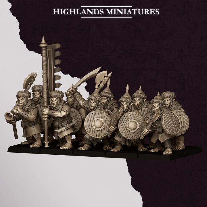 Hobgoblin Warriors from Sons of Marduk  by Highland Miniatures