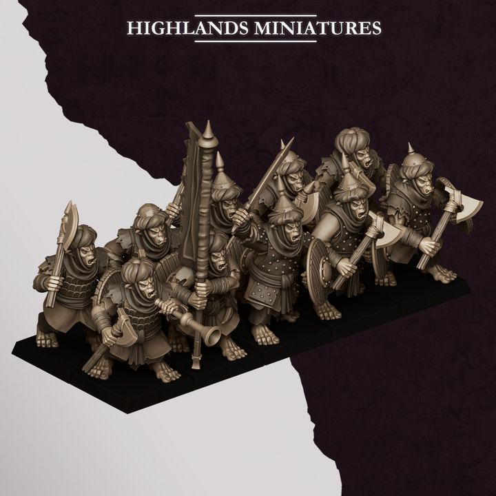 Hobgoblin Warriors from Sons of Marduk  by Highland Miniatures