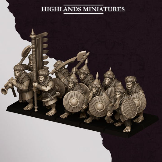 Hobgoblin Warriors from Sons of Marduk  by Highland Miniatures