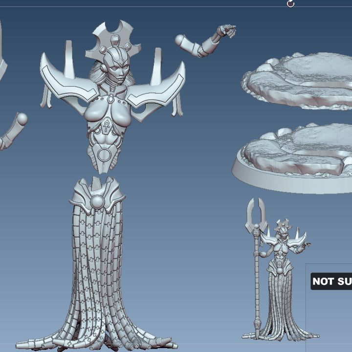 Living Metal - Sorceress by Gaz Minis
