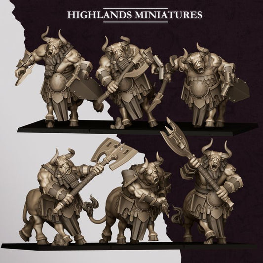 Marduk Minotaurs from Sons of Marduk by Highland Miniatures