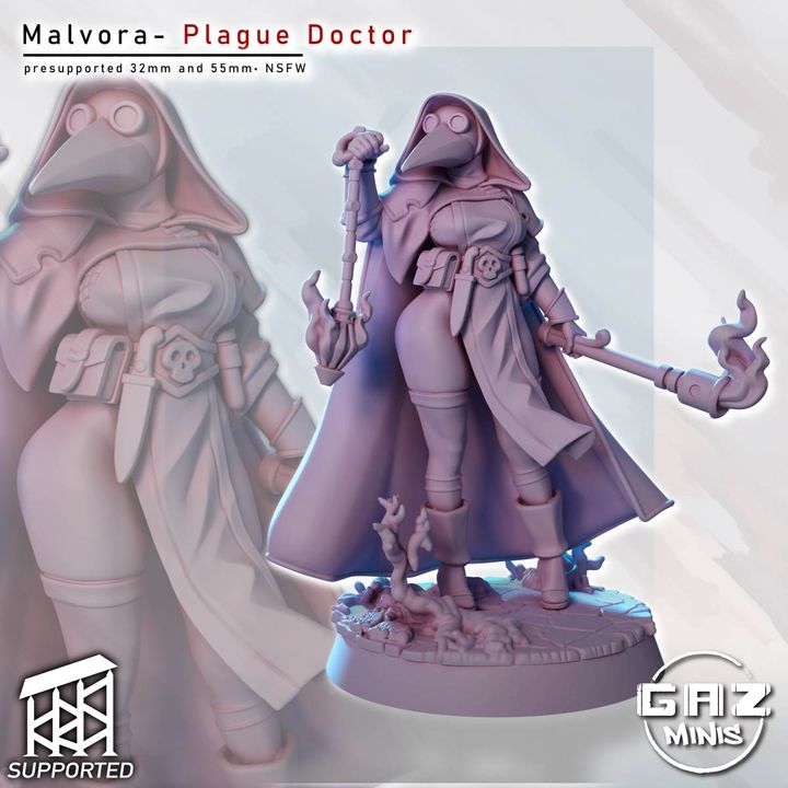 Plague Doctor Malvora by Gaz Minis