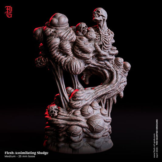 Flesh-Assimilating Sludge from "Haunted Orchid" by Flesh of Gods Miniatures