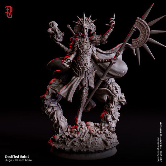 Ossified Saint from "Haunted Orchid" by Flesh of Gods Miniatures
