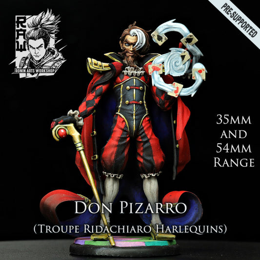 Don Pizarro - Harlequin Troupe Leader from Harlequin Troupe by Ronin Arts Workshop