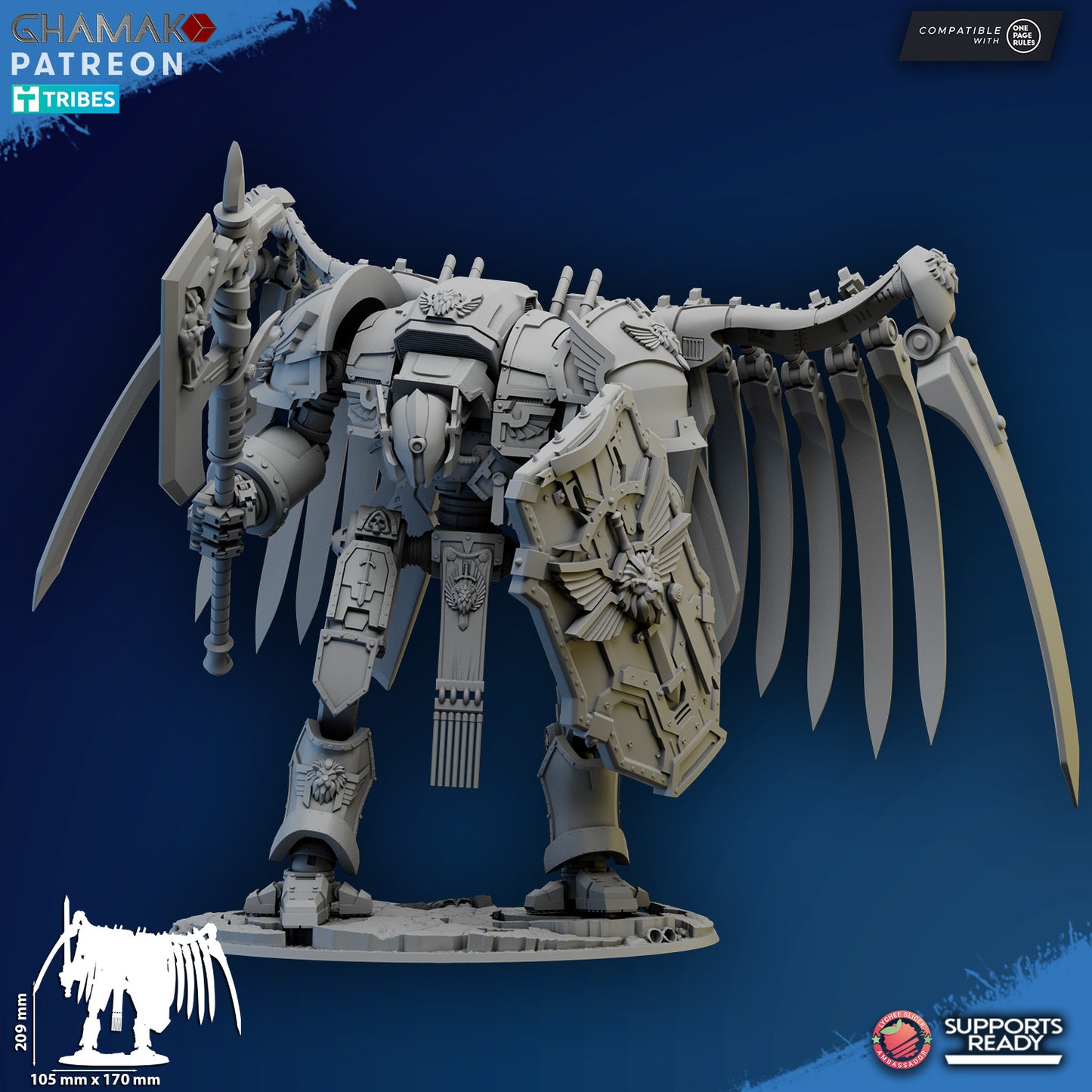 Angelic Titan by Ghamak Miniatures