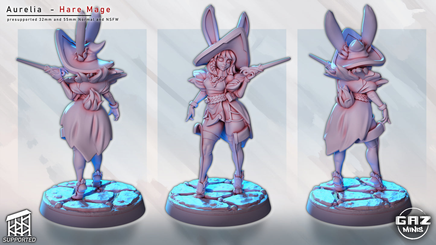 Aurelia - Hare Mage by Gaz Minis