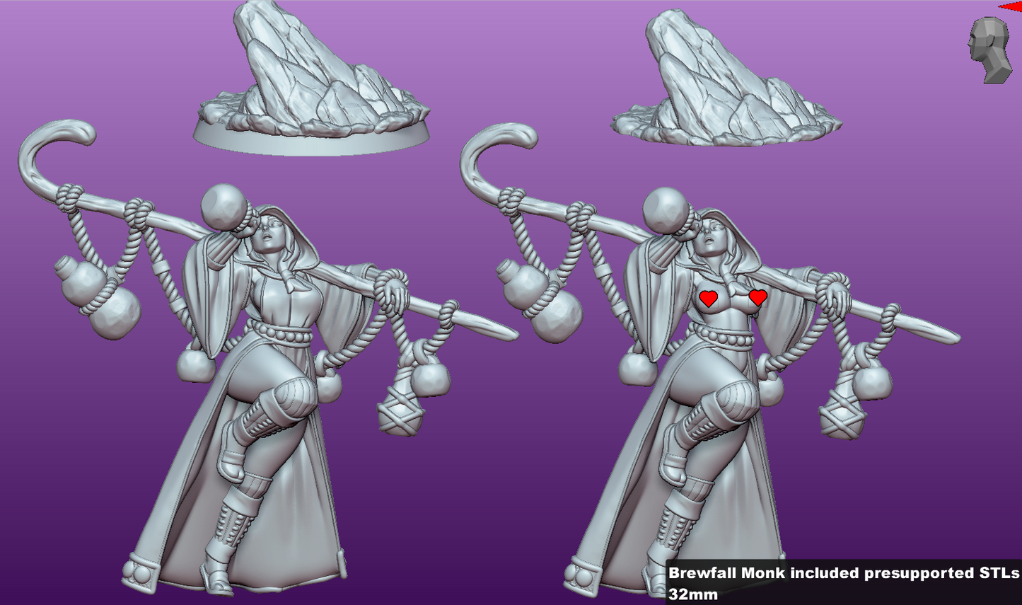 Brewfall – Drunken Monk by Gaz Minis