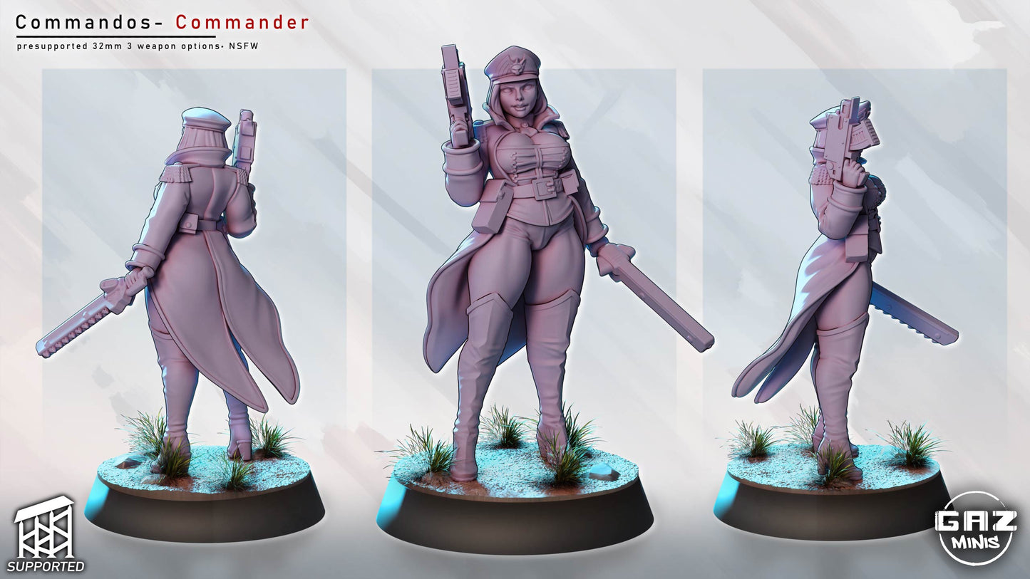 Commando Leader by Gaz Minis