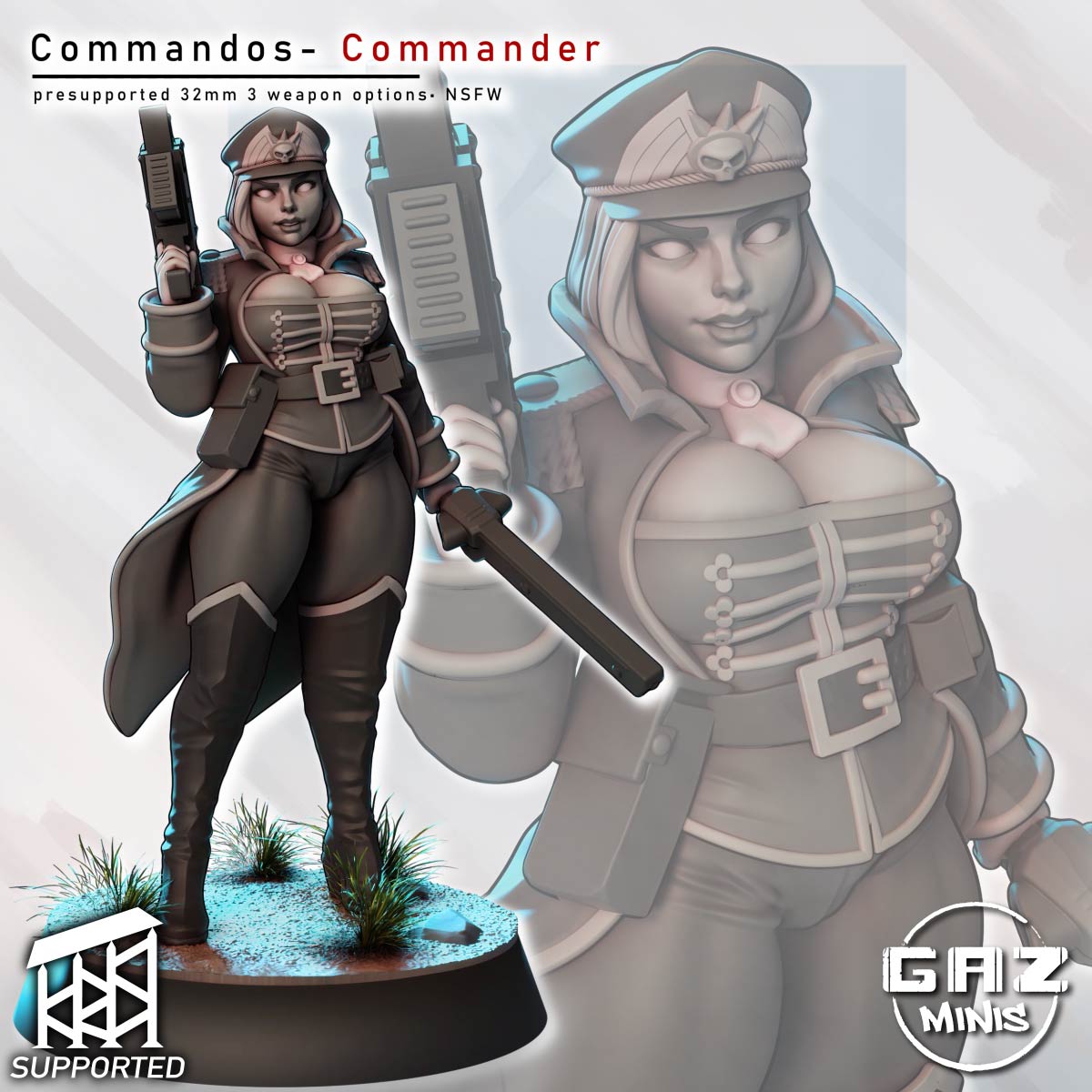 Commando Leader by Gaz Minis