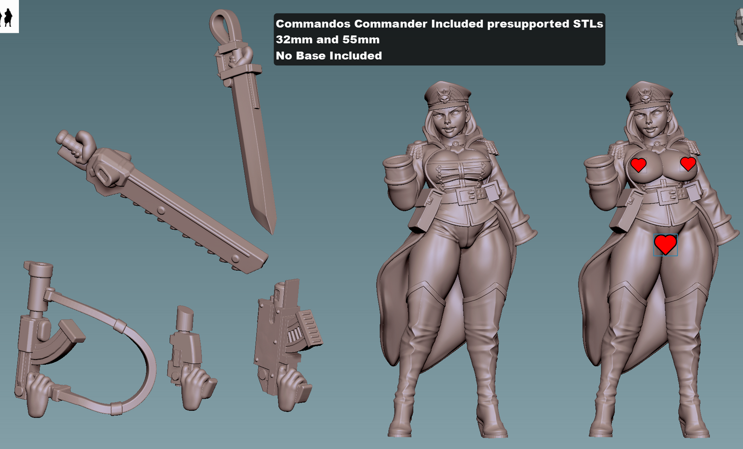 Commando Leader by Gaz Minis