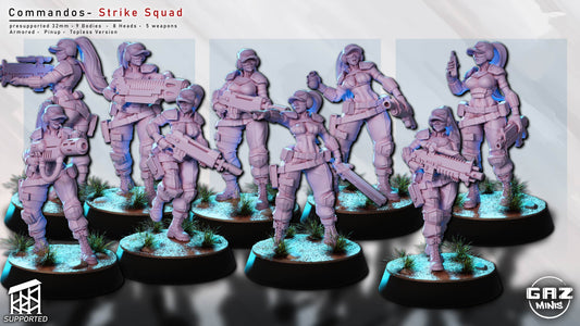 Commando Strike Squad by Gaz Minis