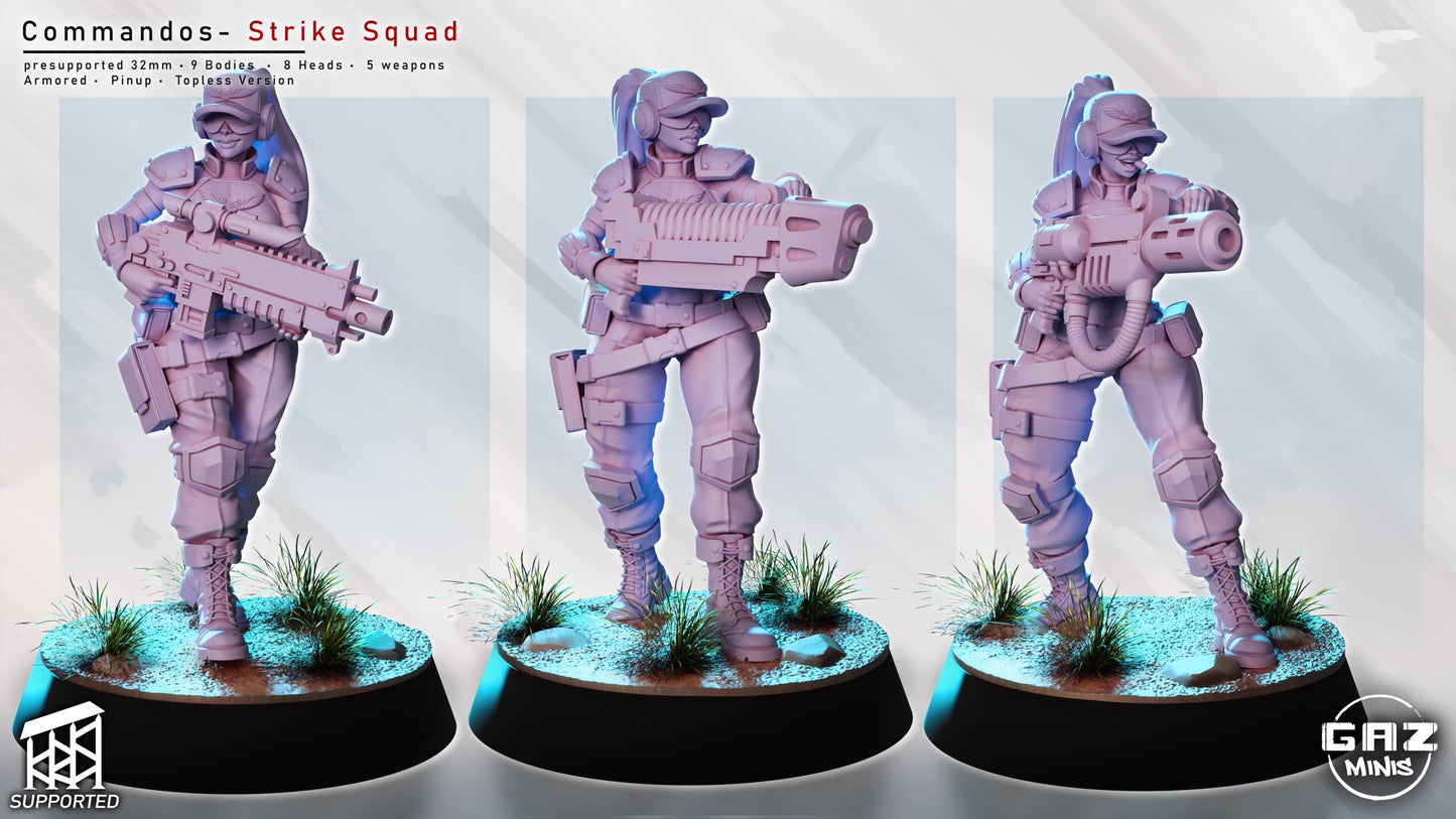 Commando Strike Squad by Gaz Minis