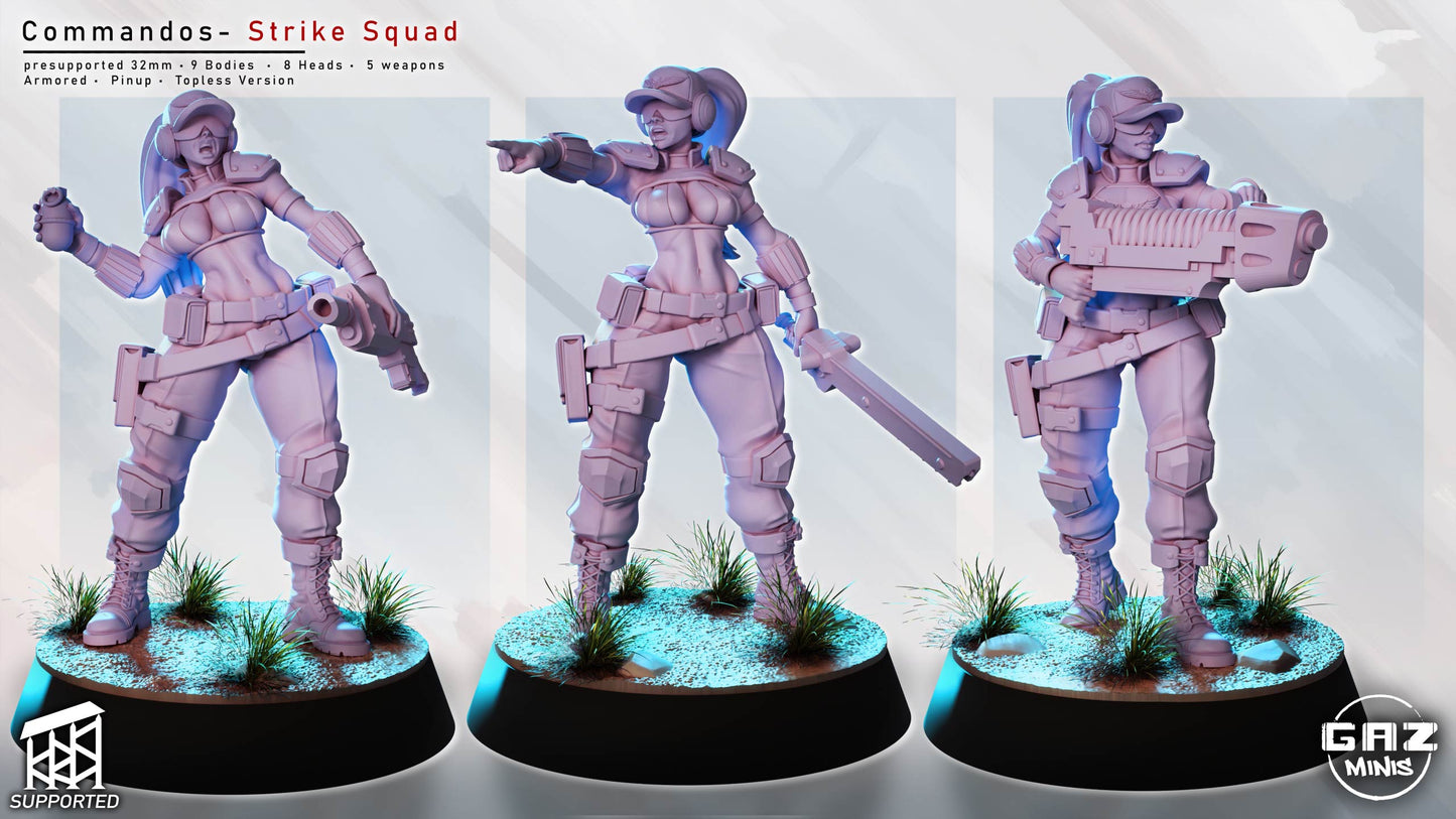 Commando Strike Squad by Gaz Minis