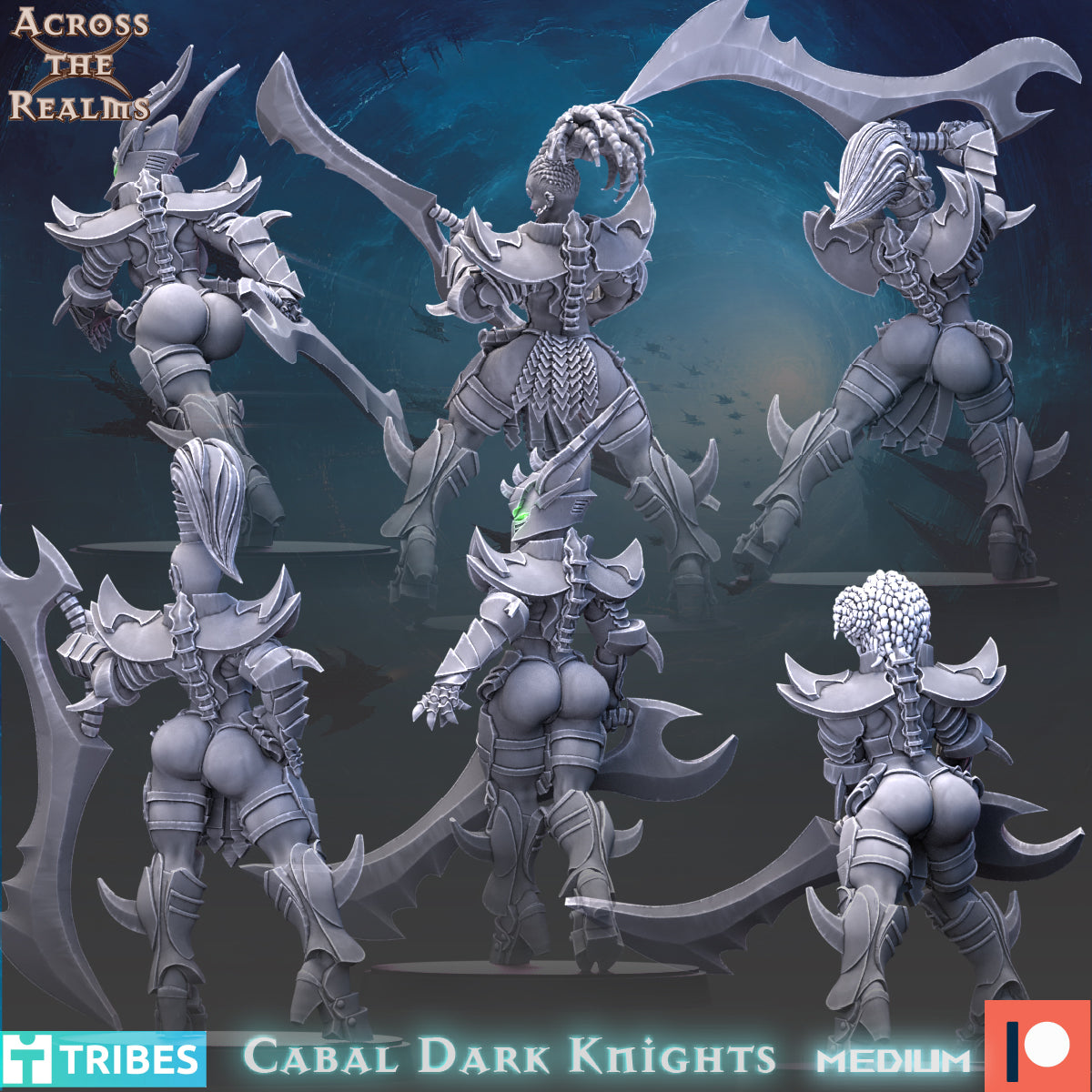 Cabal Dark Knights by Across the Realms Miniatures