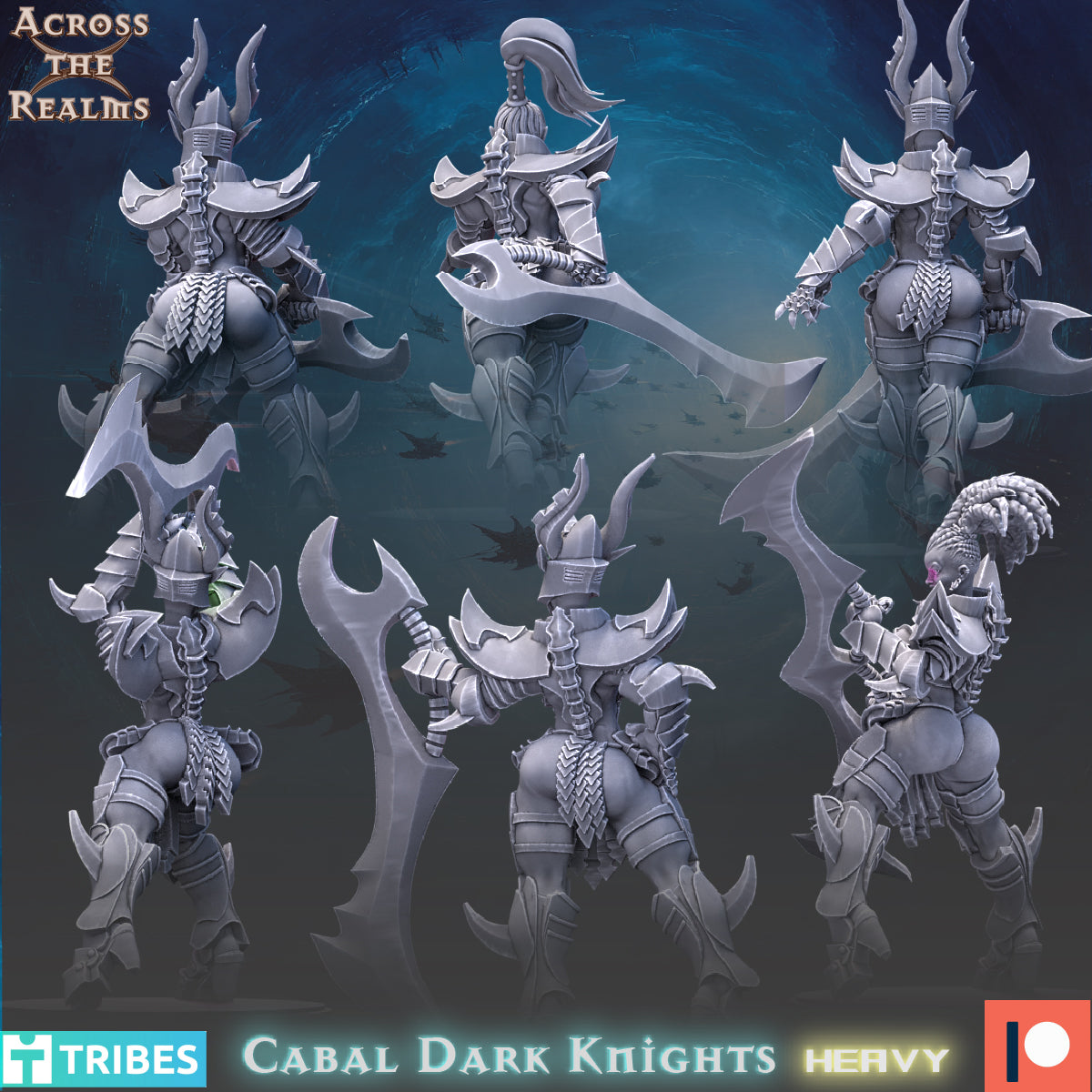 Cabal Dark Knights by Across the Realms Miniatures