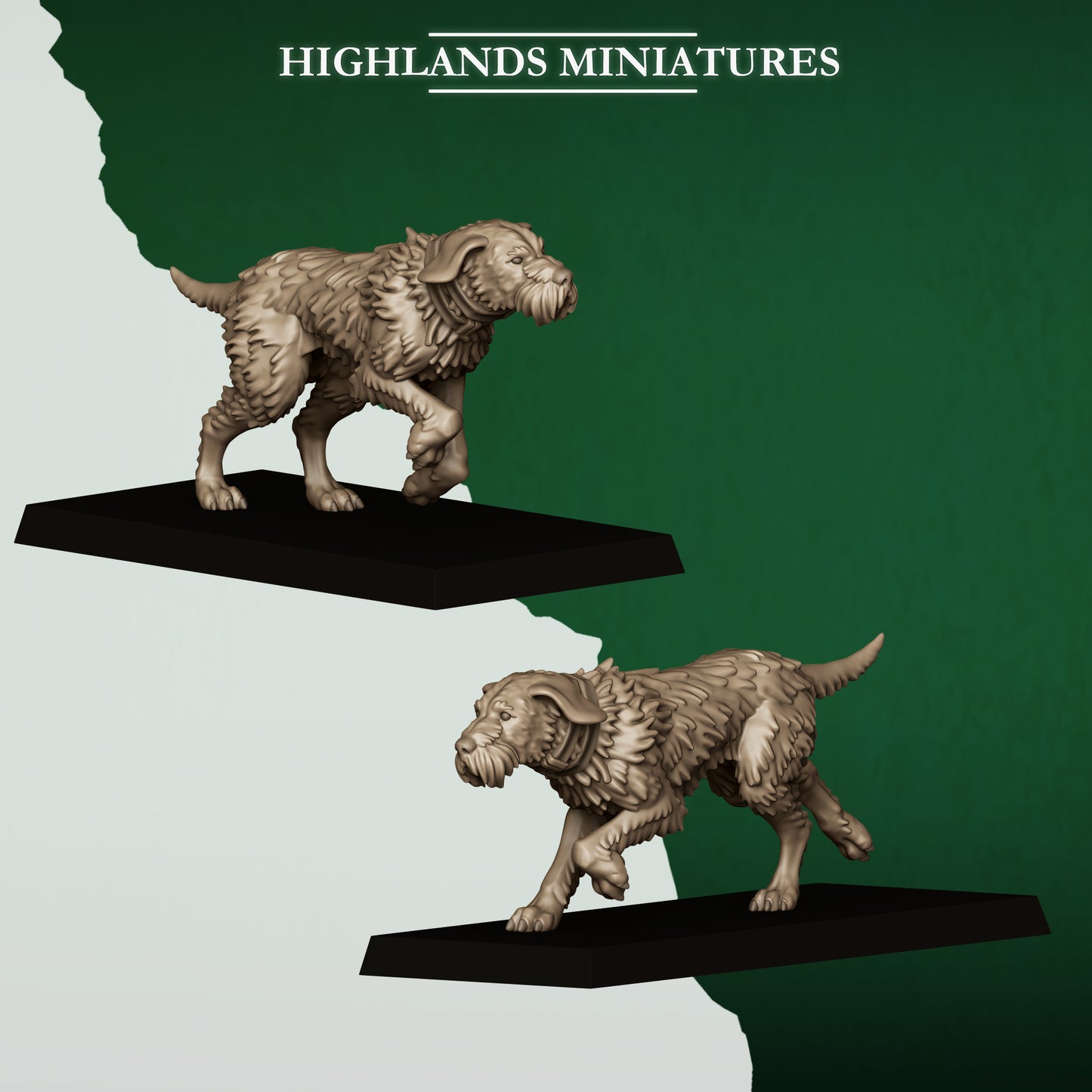 Feral Elf Animal Pack  By Highland Miniatures