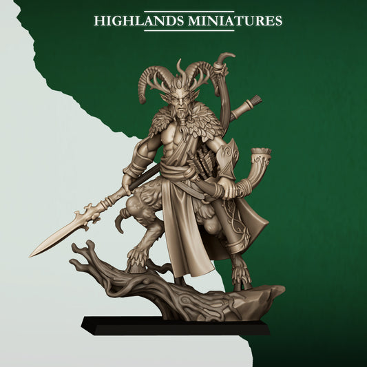 Feral Elf Faunus By Highland Miniatures