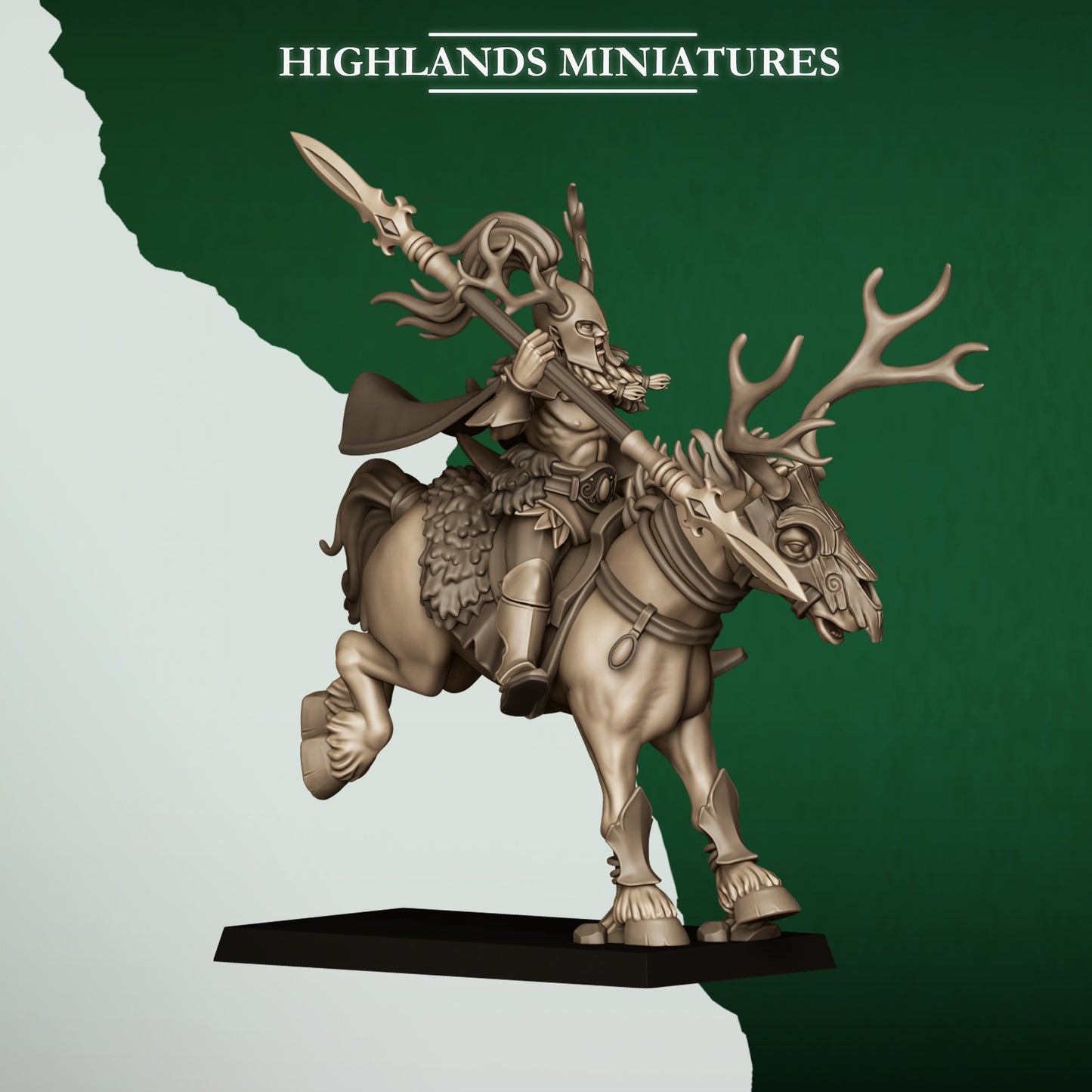 Mounted Forest Riders from Feral Elves by Highland Miniatures
