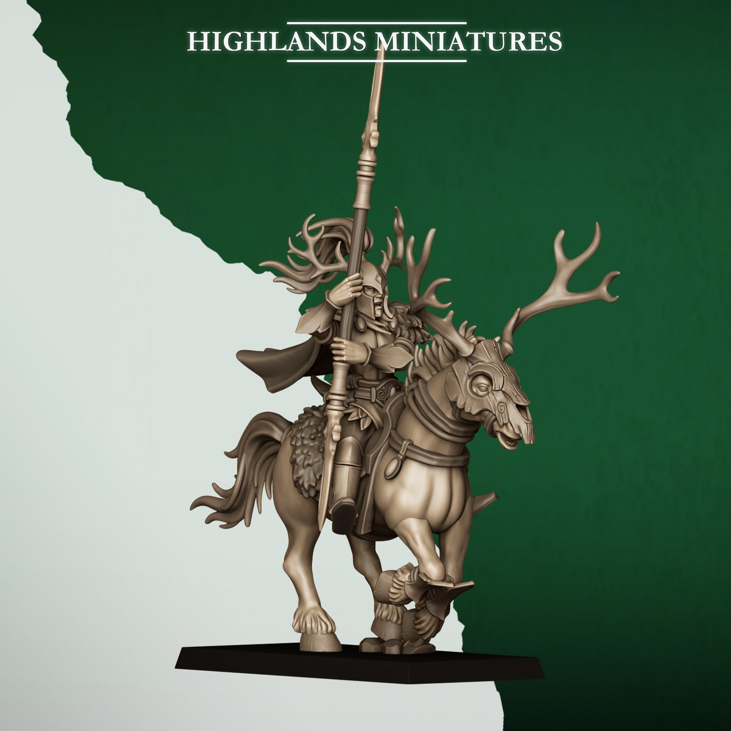 Mounted Forest Riders from Feral Elves by Highland Miniatures