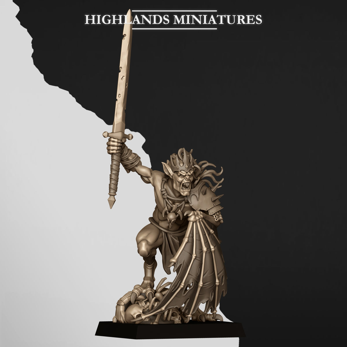 Ghoul King by Highland Miniatures