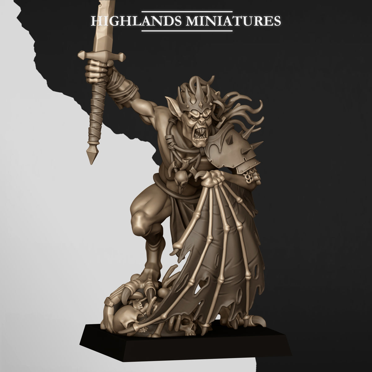Ghoul King by Highland Miniatures