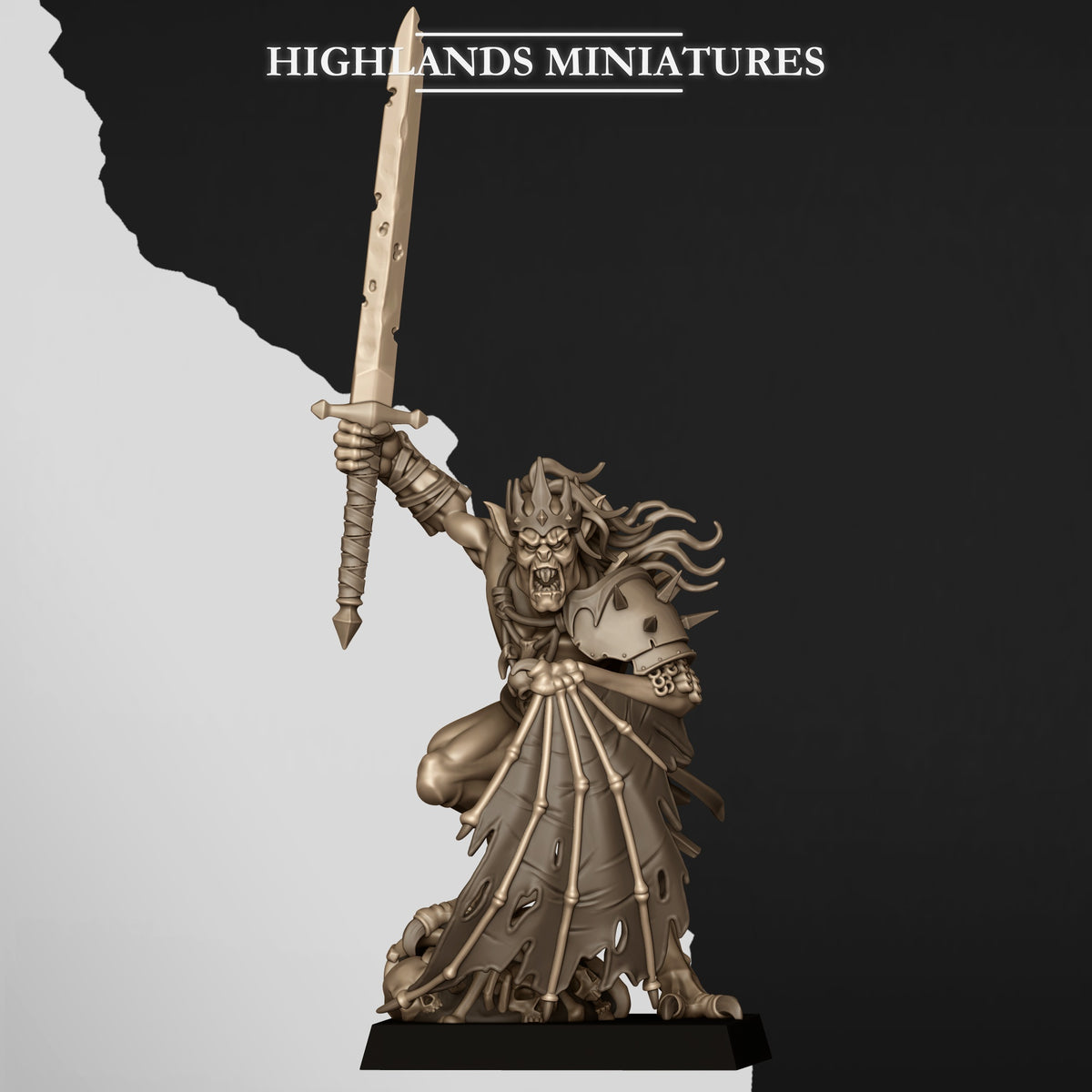 Ghoul King by Highland Miniatures