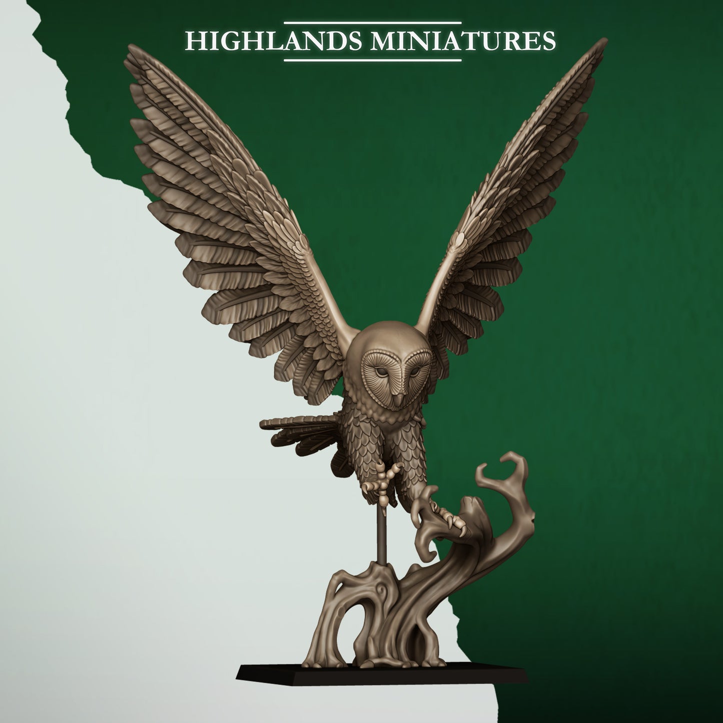 Great Owls Riders from Feral Elves By Highland Miniatures