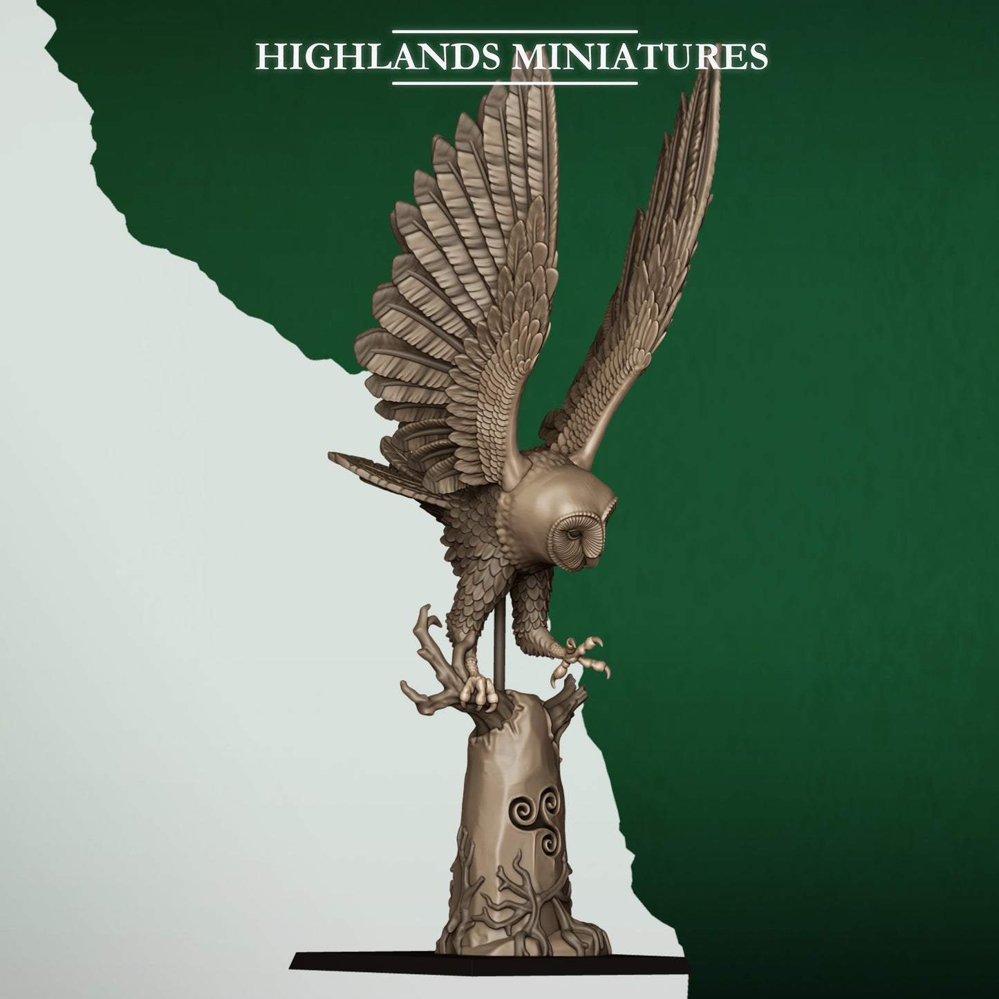 Great Owls Riders from Feral Elves By Highland Miniatures