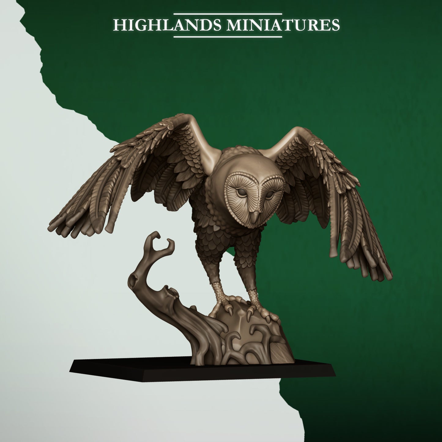Great Owls Riders from Feral Elves By Highland Miniatures