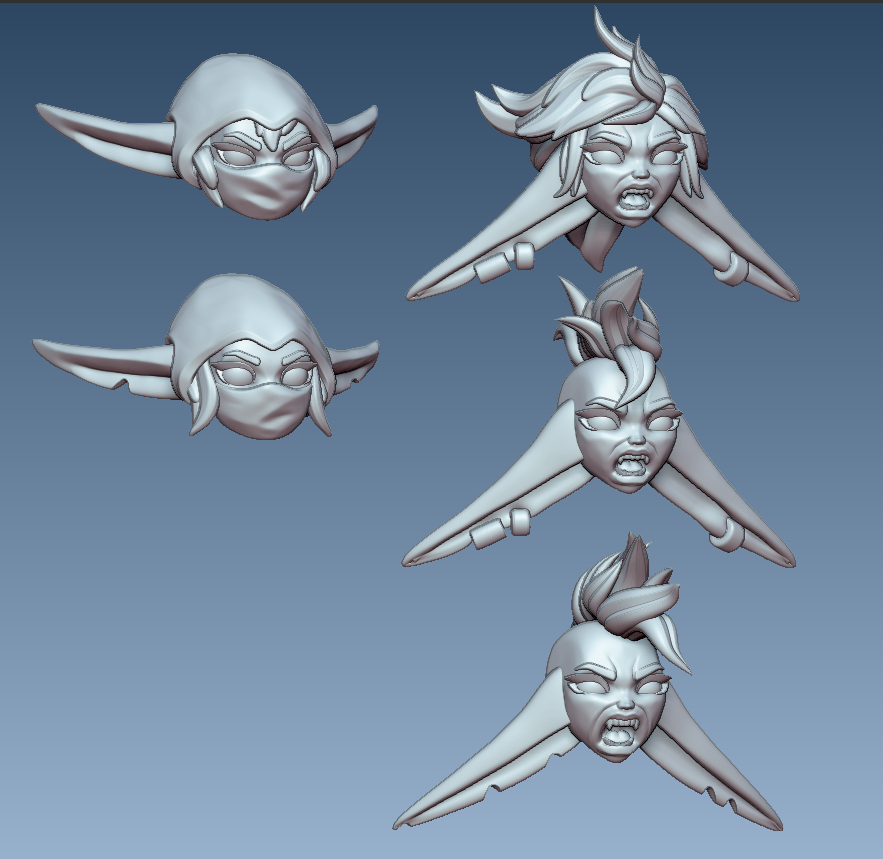 Goblin Tribe Part 2– 10 Goblin unit by Gaz Minis