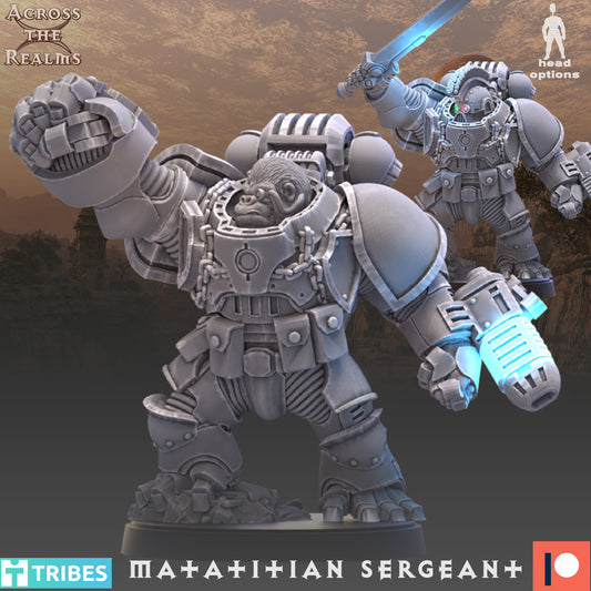 Matatitian Sergeant by Across the Realms Miniatures